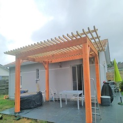 Réalisation d'une Pergola