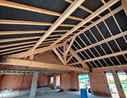 Réalisation d'une charpente tradi